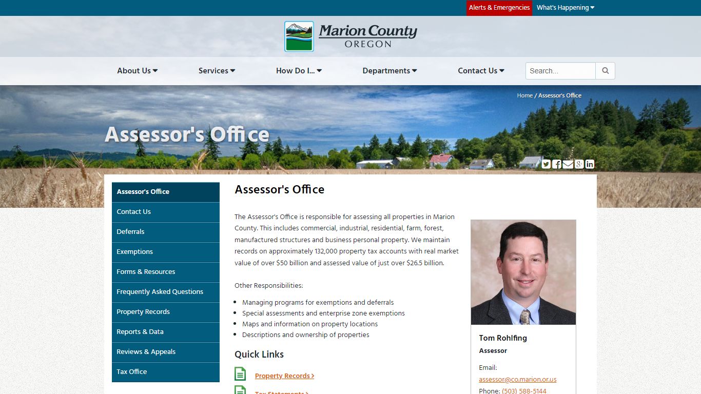 Assessor's Office - Marion County, Oregon